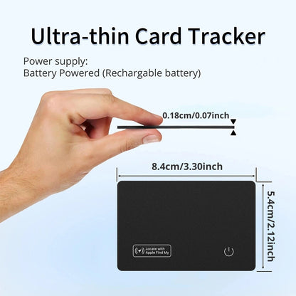 Track your wallet anywhere using Apple Find My.