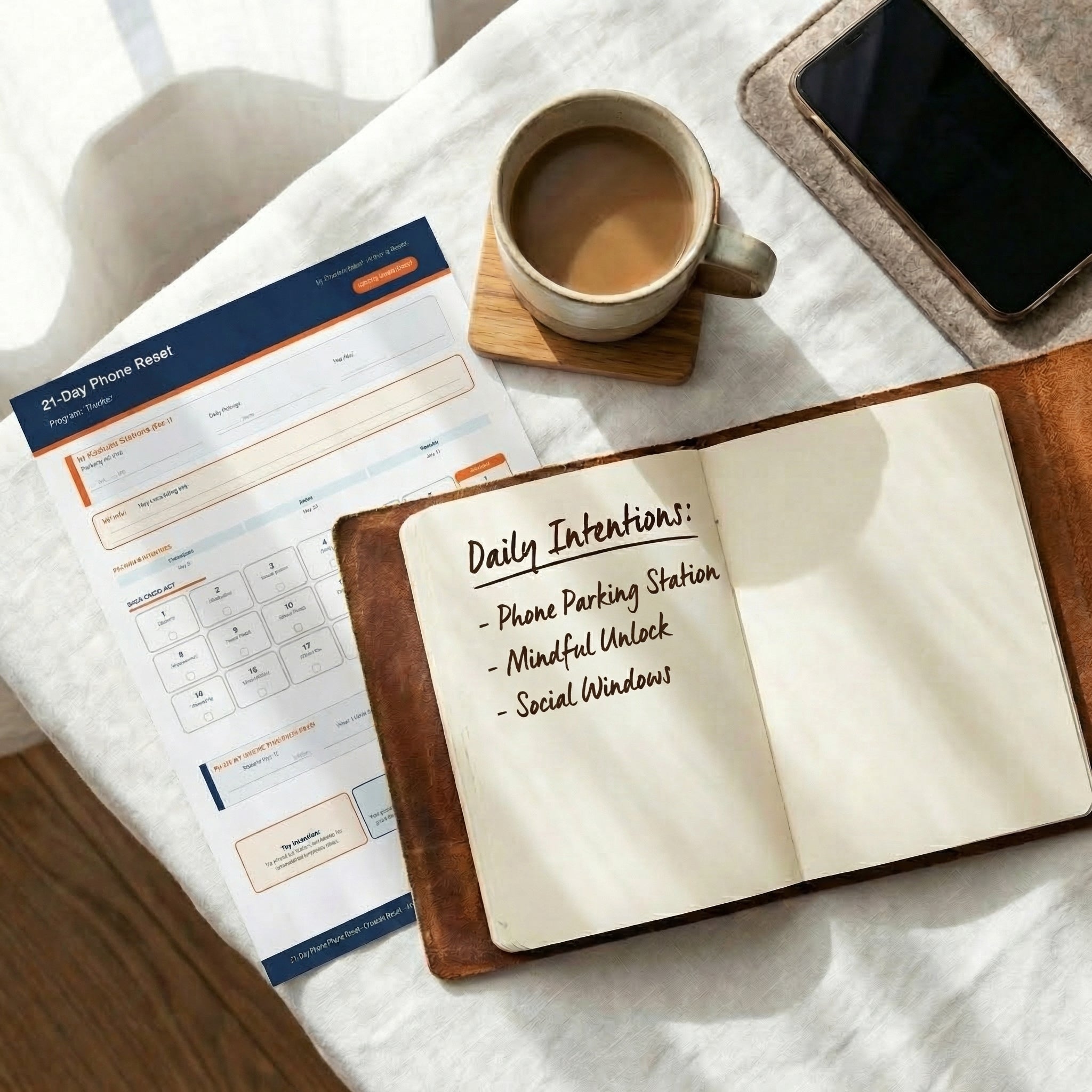 THE 21-DAY PHONE ADDICTION RESET WOORKBOOK